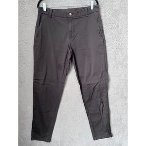 Lululemon Pants Mens 31x31 Grey Commission ABC‎ Warpstreme Slim Fit Performance